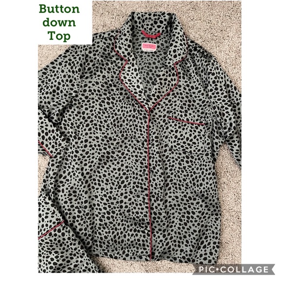 SOLD!! Kate Spade 2 Piece Lounging Top & Pants - Picture 2 of 4